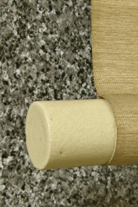 Roller End made of Japanese Pottery