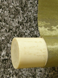 Roller End made from Antler