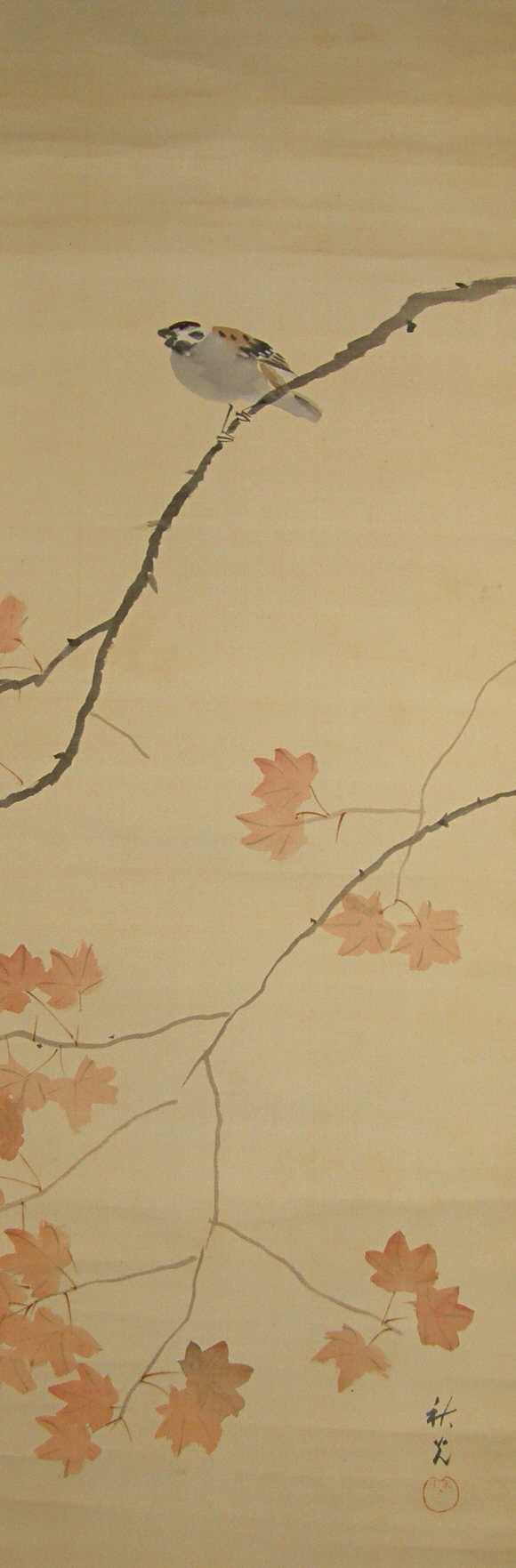 Suzume Bird & Kaede Red Maple