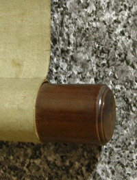 Roller End made of Wood