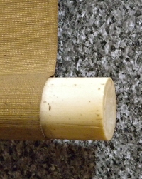 Kakemono Nob made of Deer Horn