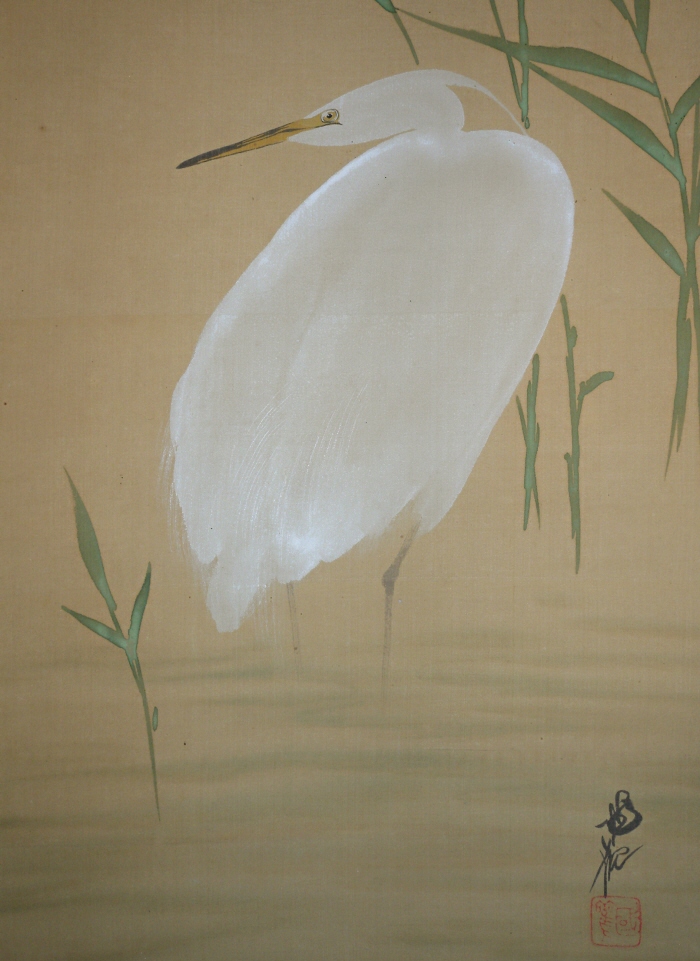 Japanese White Heron (Shirasagi)
