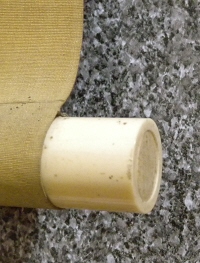 Roller End made of Deer Horn