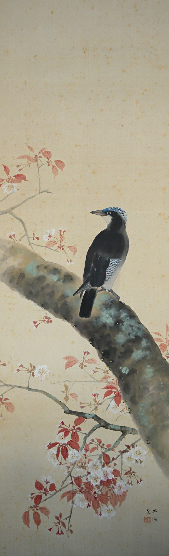 Japanese Antique Kacho-ga Picture