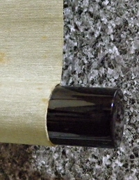 Kakemono End made of Wood (Lacquered)