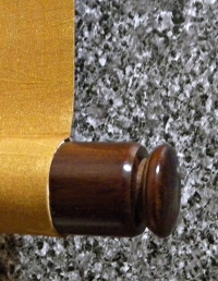 Kakemono End made of Wood