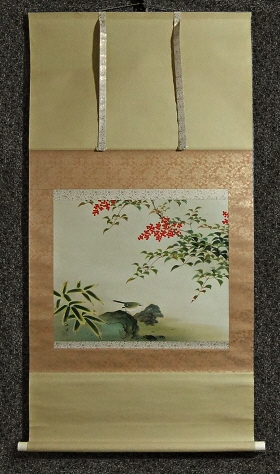 [ Mild Winter ] Kacho-ga Flowers & Birds Painting