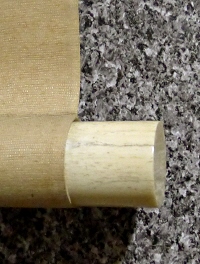 Kakemono End made of Staghorn