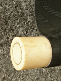 Roller End (Nob) made from Deer Horn (Staghorn)