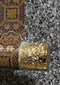 Kakemono End made of Brass