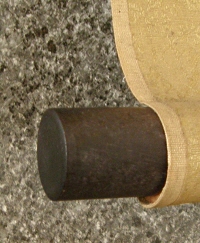 Roller End made of Ebony Wood