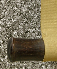 Roller End made of Ebony Wood